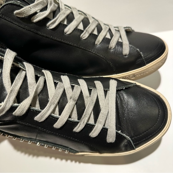 Golden Goose Classic Slide Distressed  Studded Sneakers - Picture 7 of 11